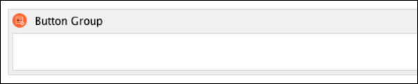 The placeholder for the Button Group macro.