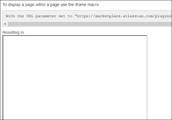 Solved: How do I add an iframe to a confluence page?