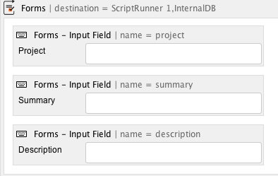 Placeholder Input Field macros.