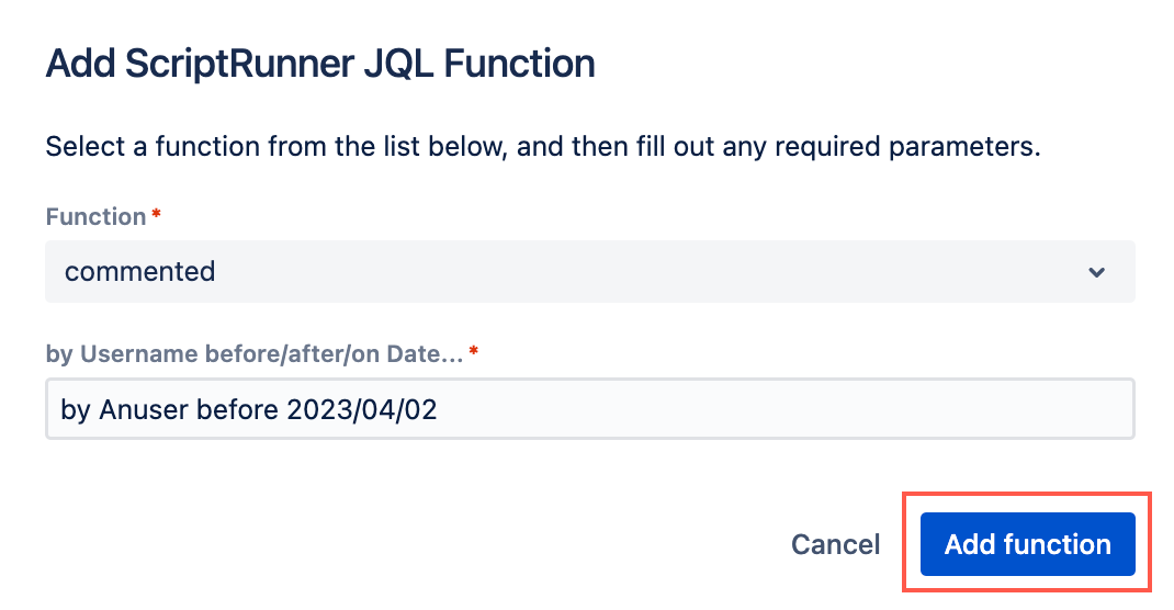 Image showing example function